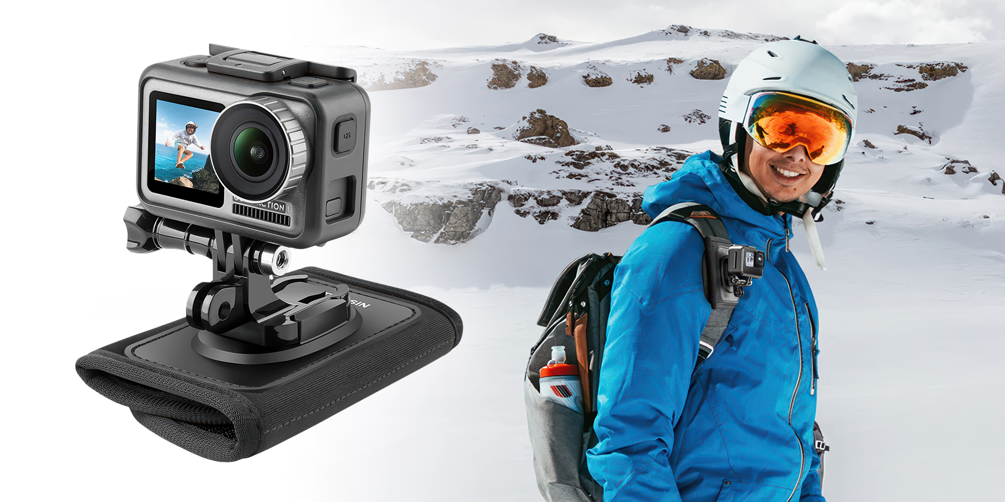 Mocowanie na plecak Telesin GP-BPM-005 do kamer sportowych